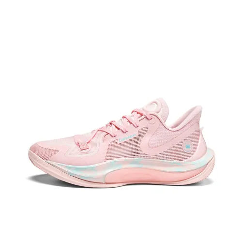 IVERSON Баскетбольные кроссовки Low Top Soft Персиково-розовый Бирюзовый Унисекс