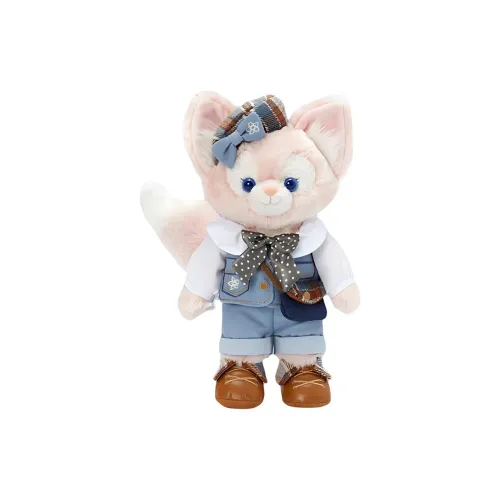 Disney Линабелл 2024 Duffy Denim Style Toy Playground Куклы Плюшевая кукла 21,5 см Высота