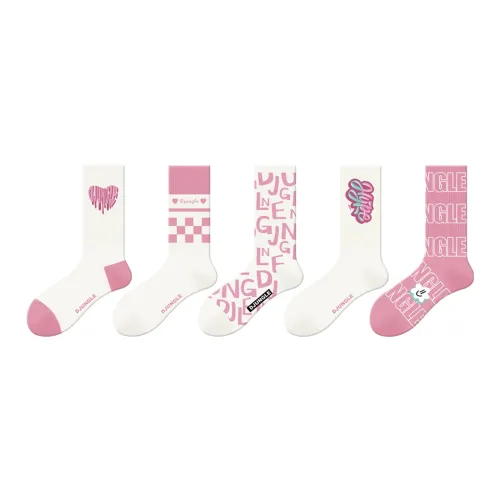 DJUNGLE Носки до колена унисекс упаковка из 5 пар