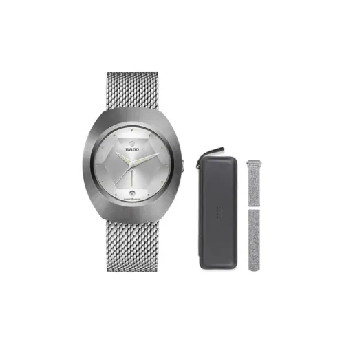 RADO Автоматический Механический Механизм Мужские Часы Циферблат Серебристый