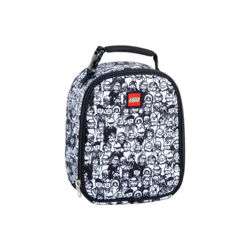 LEGO RPET Ткань Сумка Унисекс Черный Белый