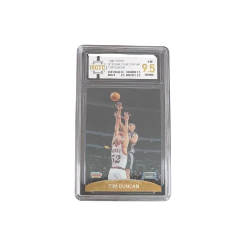 Topps 1998-1999 T Card Тим Дункан Spurs BCTC 9,5 Игрок Card Сертифицированные Карты 1 шт