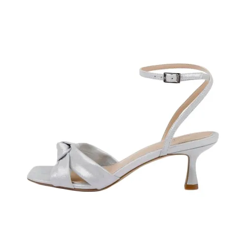 Badgley Mischka Valerie One Ремешок Сандалии 5,5 см Женские Серебряные