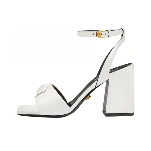 VERSACE La Medusa One Ремень Сандалии Женские Белые