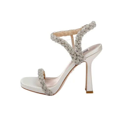 Badgley Mischka Fennel One Ремешок Сандалии 9,5 см Женские Светло-Золотые