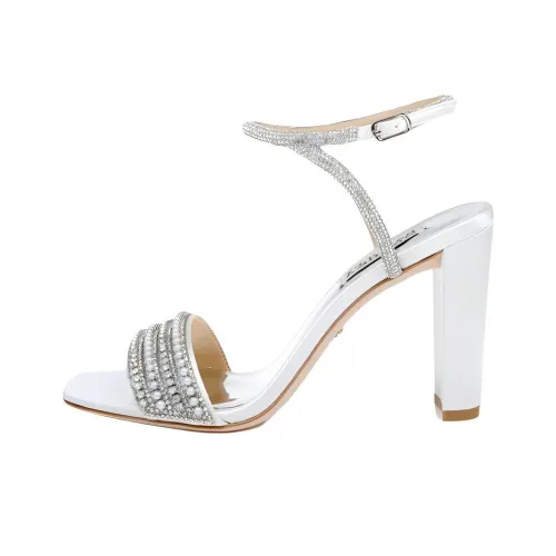 Badgley Mischka Kari One Ремешок Сандалии 9 см Женские Белые