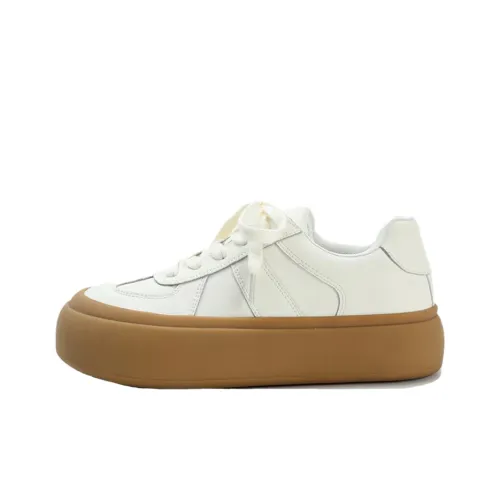 BAKERLOO Низкие кроссовки для скейтбординга белые женские