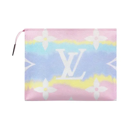 LOUIS VUITTON Сумка для туалетных принадлежностей из коровьей кожи женская многоцветная