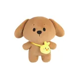 Коричневый щенок