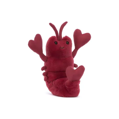 JELLYCAT Ocean Series Love ME LOBSTER Куклы Плюшевая кукла Высота в сидячем положении 15 см