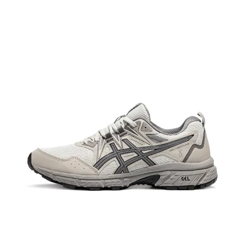 Asics Gel Venture 8 Low Топ Беговые кроссовки Женские Серый Серый