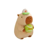 Brown теннисный мяч плюшевая игрушка 48 см【Без шнуровки для натягивания】