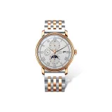 Белый циферблат, стальной браслет.