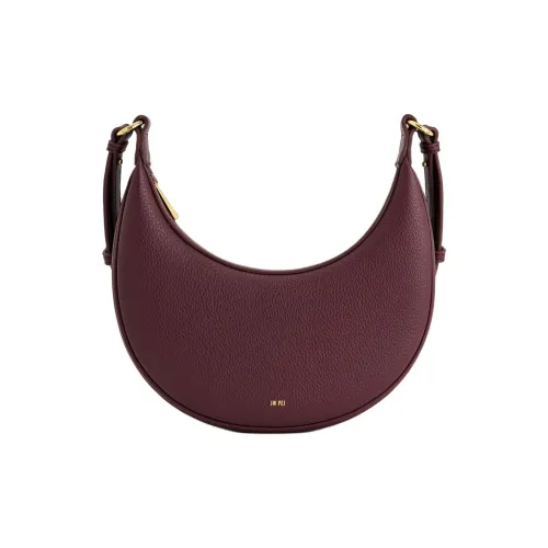 JW PEI Веганская кожа Сумка через плечо Средняя Женская Темно-красная
