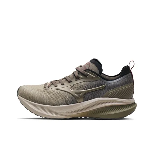 Mizuno Амортизация Устойчивость к истиранию Устойчивость к истиранию Поддержка Низкий Топ Беговые кроссовки Унисекс Скрытый Зеленый