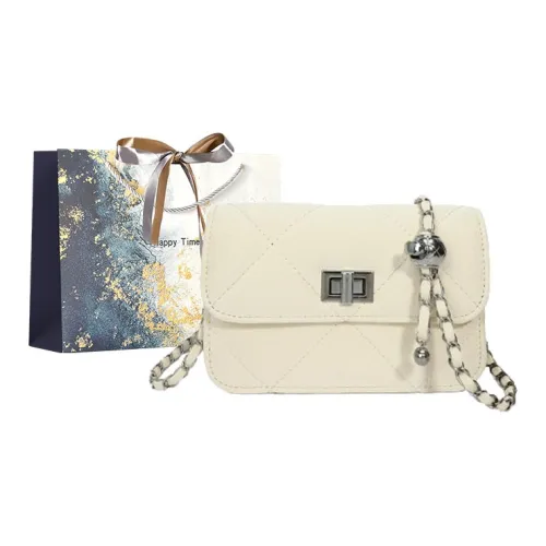 Iman's House ПУ (полиуретан) Сумка через плечо Женская Белая Розовая Черная