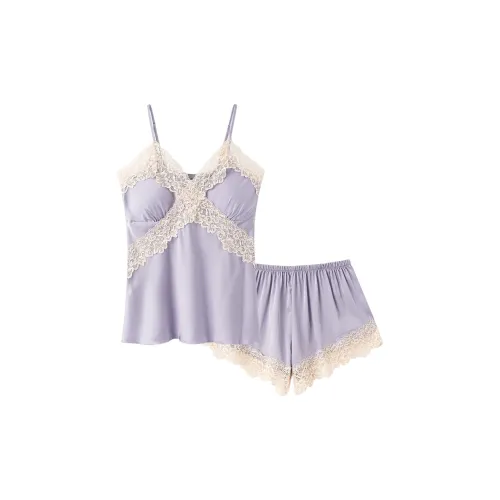 Chun Xi Pajama Комплект Женский Светлый Лавандовый