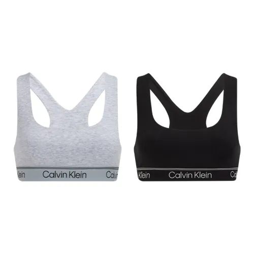 Calvin Klein UB1 Космический черный + P7X Кокосово-серый Женские бюстгальтеры