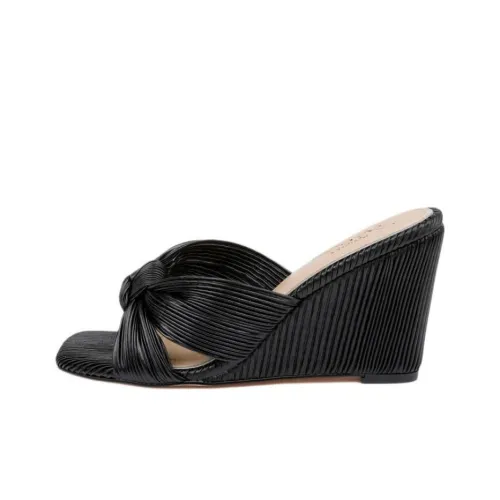 Badgley Mischka Слипоны 8,5 см Женские Черные