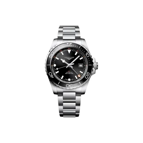 LONGINES Автоматический Механический Часы Мужские Comcast Diving Collection 43 мм Черные