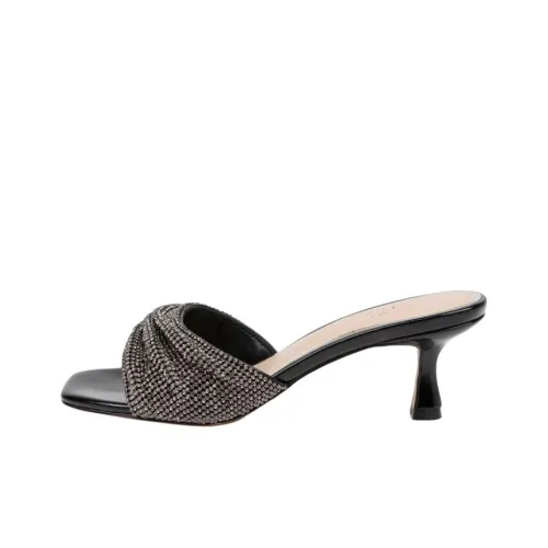 Badgley Mischka Слипоны 5,5 см Женские Черные