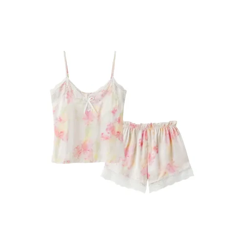 Fun Rabbit Пижамный комплект женский розовый