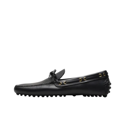 Car Shoe Лоферы с резиновым покрытием, черные, мужские