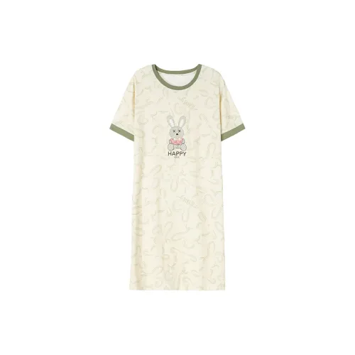 The Story Of The Flower Season Ночная сорочка Женская Абрикос