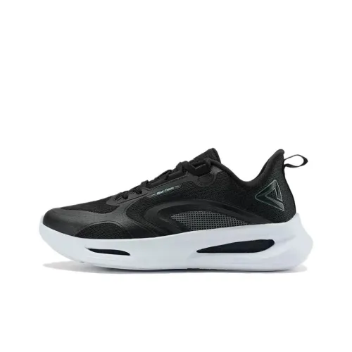 PEAK Амортизация и Дышащий Низкий Топ Casual Мужской Черный Белый