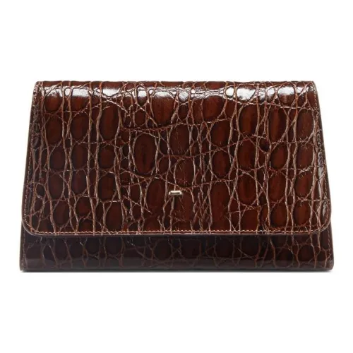 Giuseppe Zanotti GZ Кожа Одно плечо Через плечо Клатч Мини Женский Коричневый