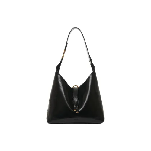 Chloe Bright Calfskin Handbag Crossbody Bag Small Women's Black