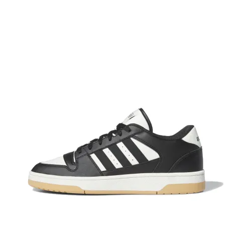 Adidas BREAK START Скейтборд Кроссовки Низкие Черные/Белые Унисекс