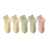 5 пар (2 Желтых маленьких кролика + 2 Зеленых маленьких медведя + 1 Розовый кролик с черными ушами)