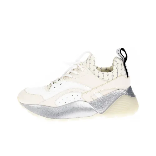 Stella McCartney Eclypse Low Топ Спортивная Повседневная Обувь Женская Серебряная