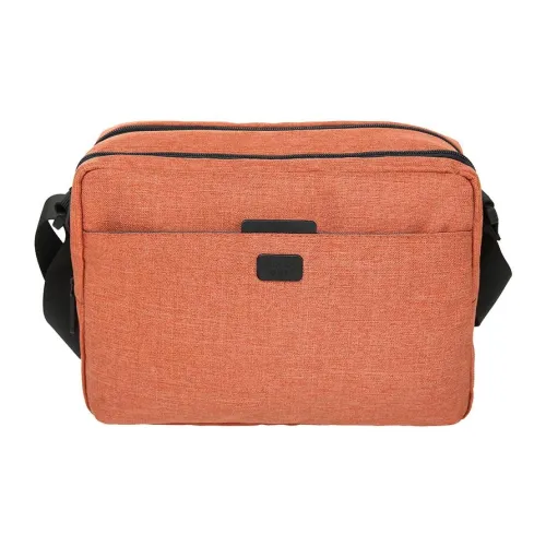 LEXON Полиэстер Сумка через плечо Стандартная Унисекс Оранжевый Серый