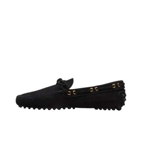 Car Shoe Лоферы с резиновым покрытием, черные, мужские