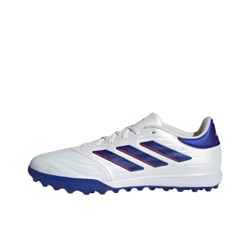 Adidas COPA PURE 2 Футбольные бутсы Низкие Топ Белый Ярко-синий Красный Флуоресцентный Унисекс