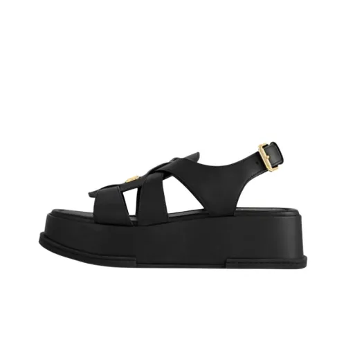 LOUIS VUITTON Maya One Strap Sandals 5cm Women's Black LOUIS VUITTON Maya One Ремень Сандалии 5см Женские Черные