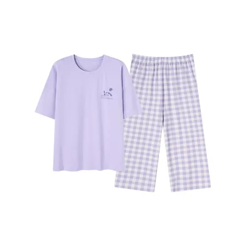 The Story Of The Flower Season Пижамный комплект Женские Таро Фиолетовый