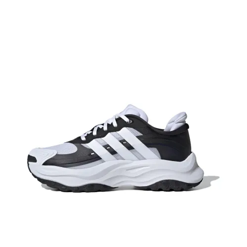 Adidas Maxxwavy Low Топ Толстая подошва Кроссовки Унисекс Черный Белый