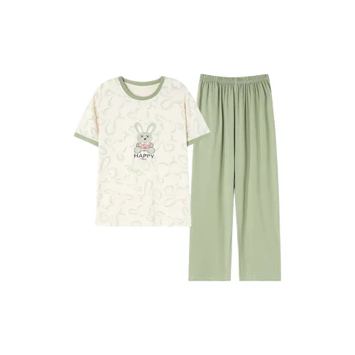 The Story Of The Flower Season Пижамный комплект женский абрикосовый