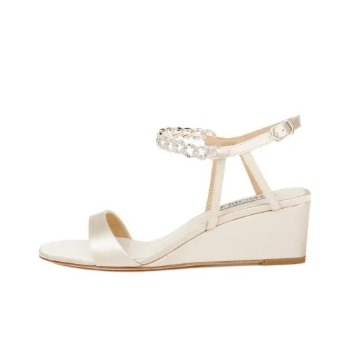 Badgley Mischka Kaelyn One Ремешок Сандалии 5,5 см Женские Айвори Белый