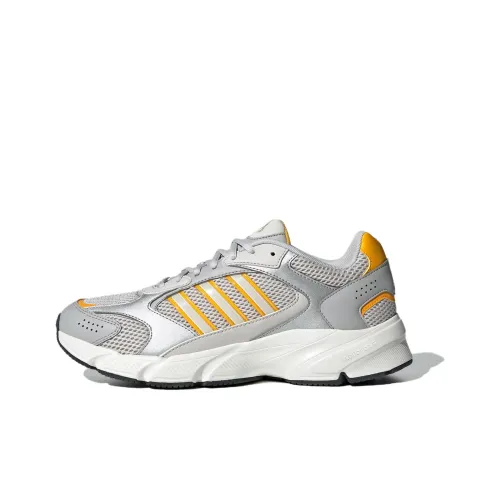 Adidas CRAZYCHAOS 2000 Slip-resistant Abrasion-resistant Low Top Casual Running Shoes Unisex Silver Yellow Adidas CRAZYCHAOS 2000 Противоскользящий Устойчивый к истиранию Низкий Топ Повседневные Беговые Кроссовки Унисекс Серебряный Желтый