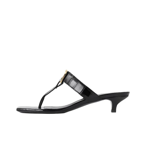 TOTEME Шлепанцы Женские Черные