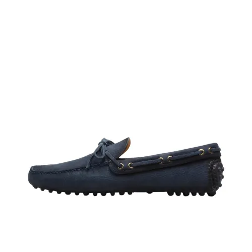 Car Shoe Лоферы с резиновым покрытием, цвет морской синий, мужской