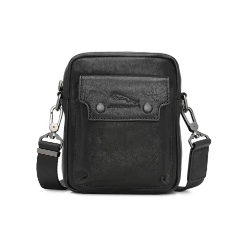 JAGUAR Сумка через плечо из коровьей кожи мужская черная