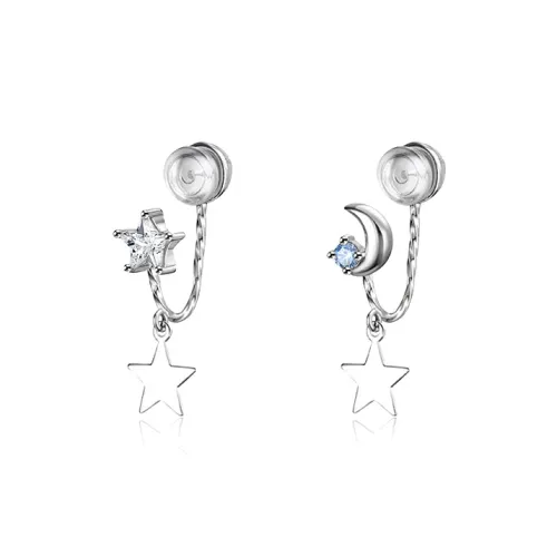 Inkopper Циркон Нижняя заколка On Серьги Женские