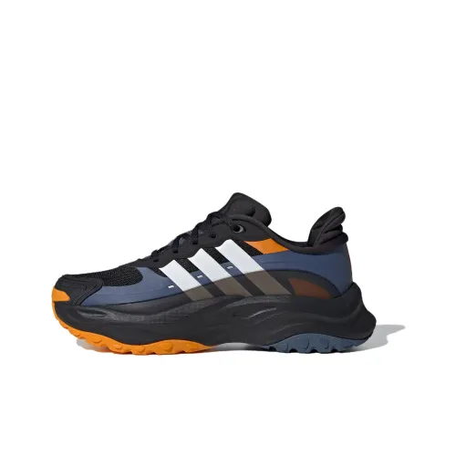 Adidas Maxxwavy Low Топ Толстая подошва Кроссовки Унисекс Синий Белый Черный