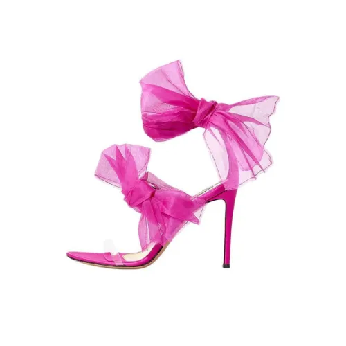 Alexandre Vauthier Jacqueline One Ремень Сандалии 10,5 см Женские Розовые