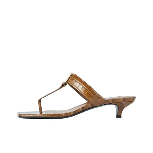 TOTEME Шлепанцы Женские Коричневый